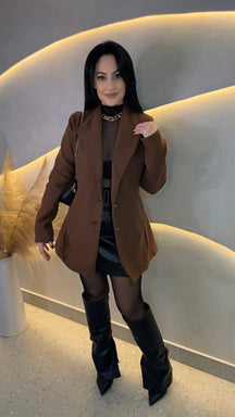 Sobretudo Alice Off White com Botões Frontais encapados