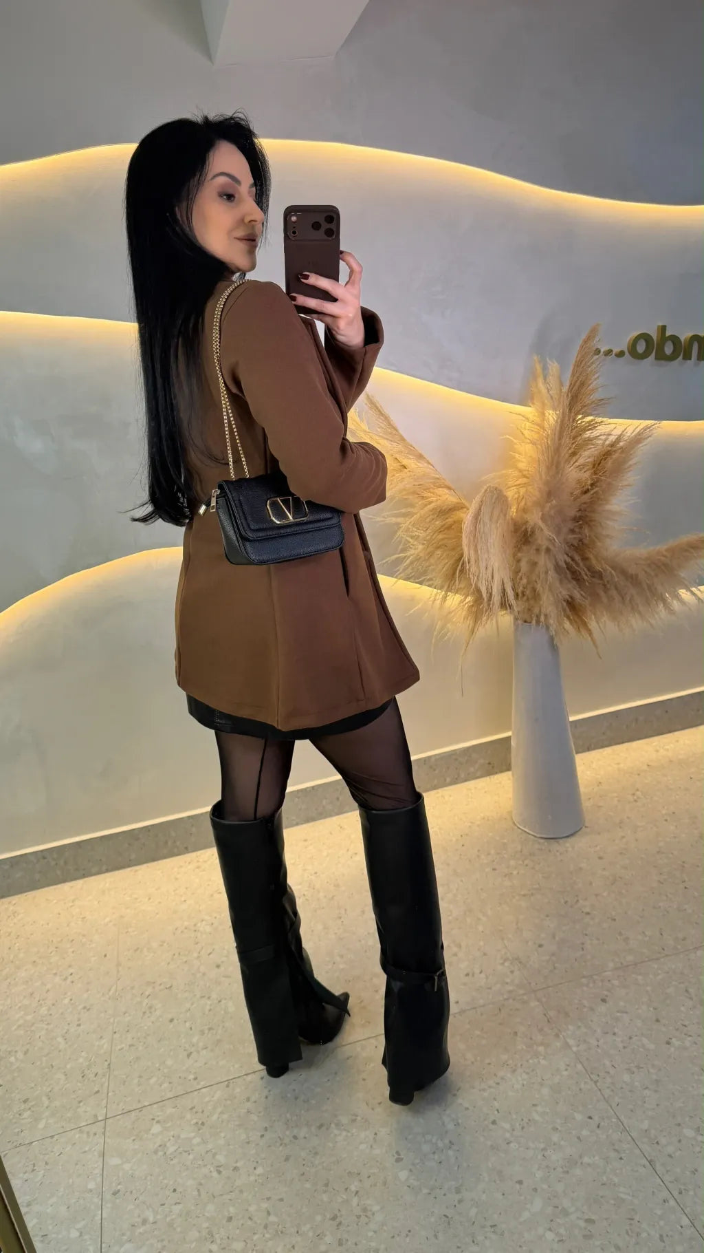 Sobretudo Alice Off White com Botões Frontais encapados